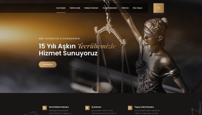 avukat web sitesinde olmasi gereken ozellikler nelerdir min Avukat Web Sitesinde Olması Gereken Özellikler Nelerdir